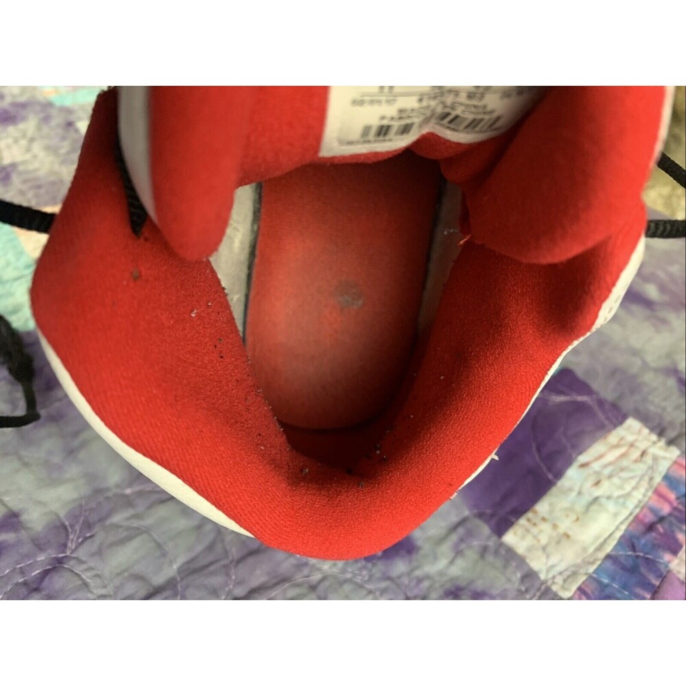 Jordan 13 Retro History of Flight 2017 Mens Size 11 Preowned White With Red - Picture 12 of 16